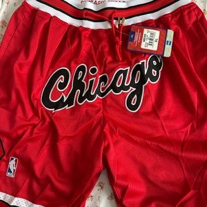 Just Don Chicago Bulls Red. Size: XL